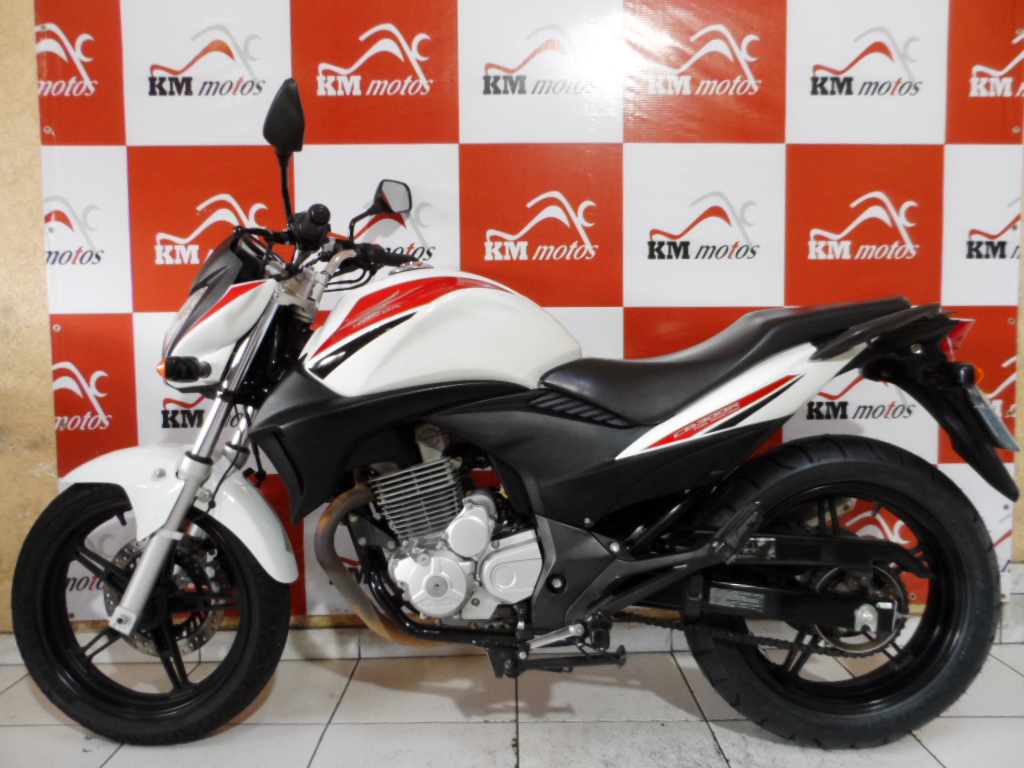 Honda Cb R Branca Km Motos Sua Loja De Motos Semi Novas