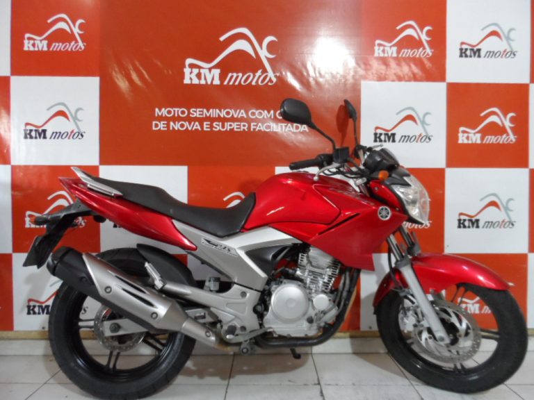 Kmmotos Fazer Ys 250 Vermelha 2012 P Km Motos Sua Loja De Motos