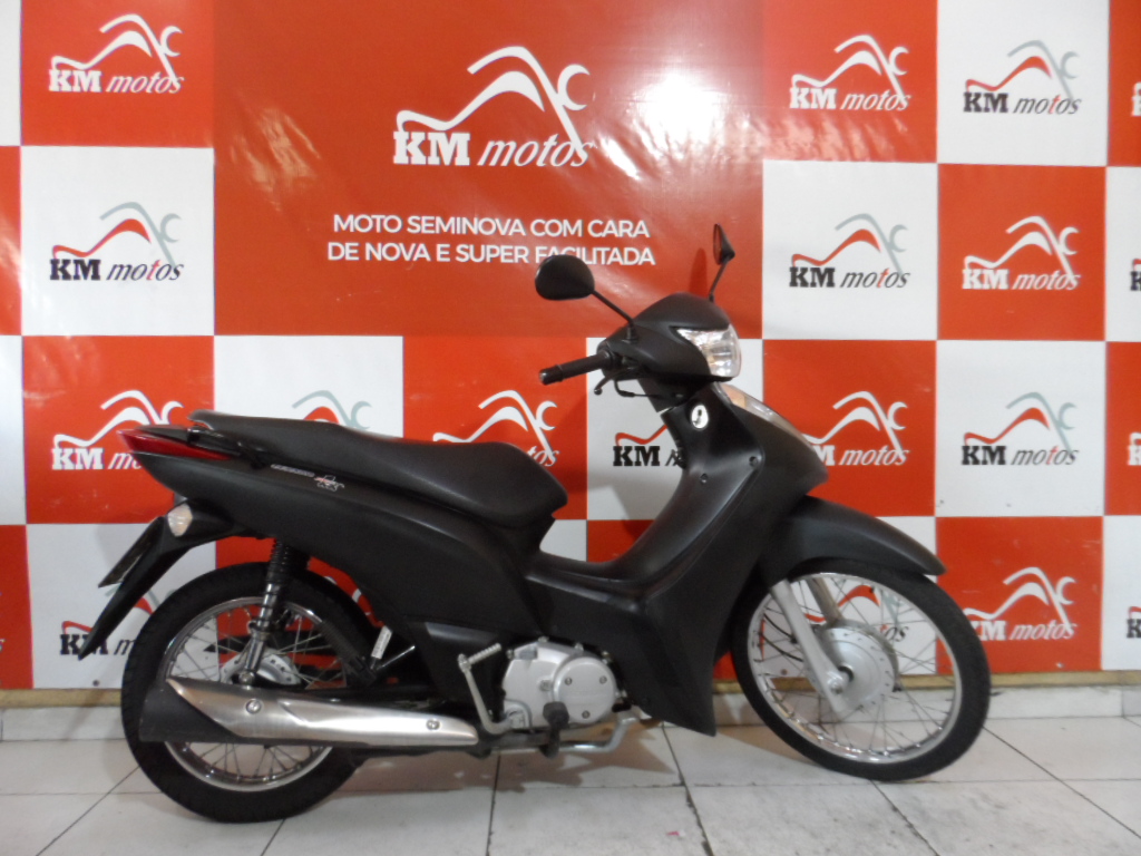 Honda Biz Preta KM Motos Sua Loja De Motos Seminovas