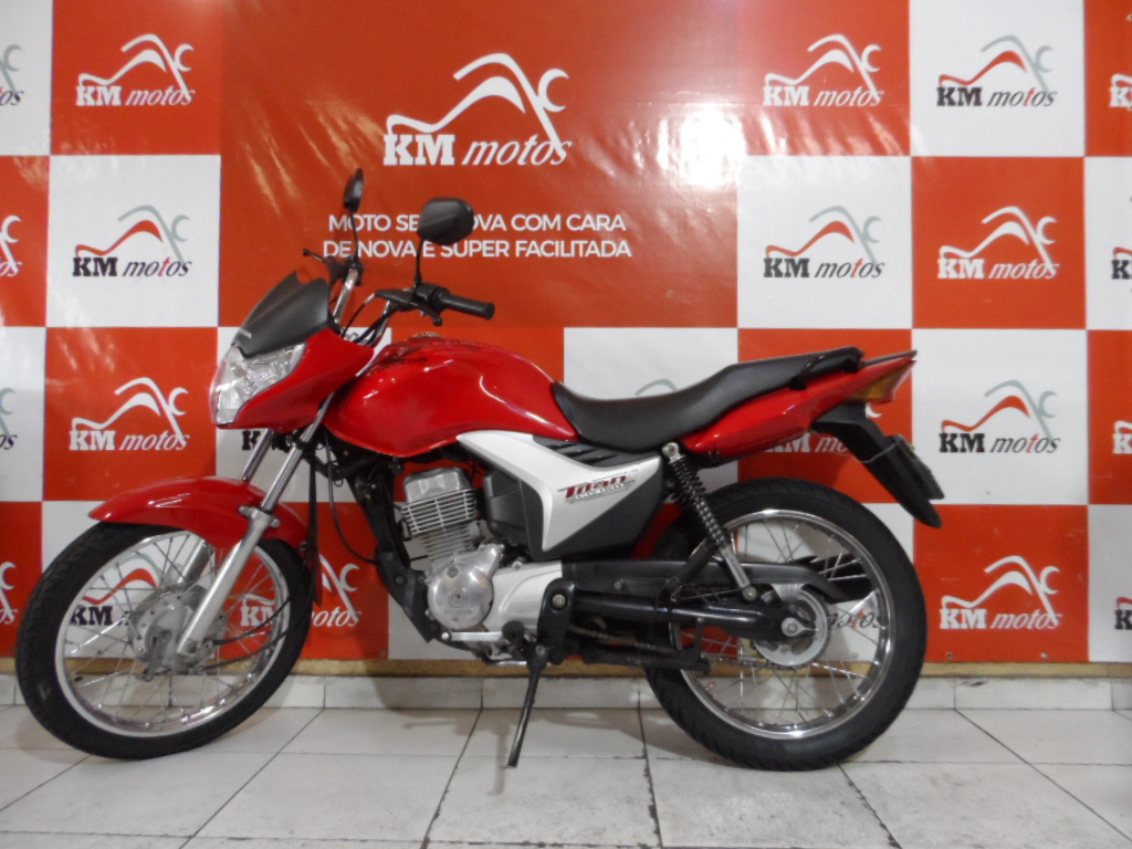 Honda Titan 150 Es 2010 Vermelha 2010 Km Motos Sua Loja De Motos Semi Novas 0928