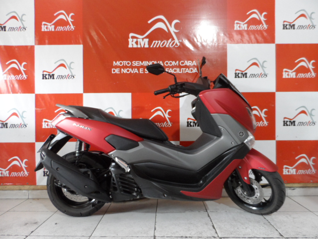 Yamaha Nmax 160 ABS 2019 Vermelha KM Motos Sua Loja De Motos Semi Novas