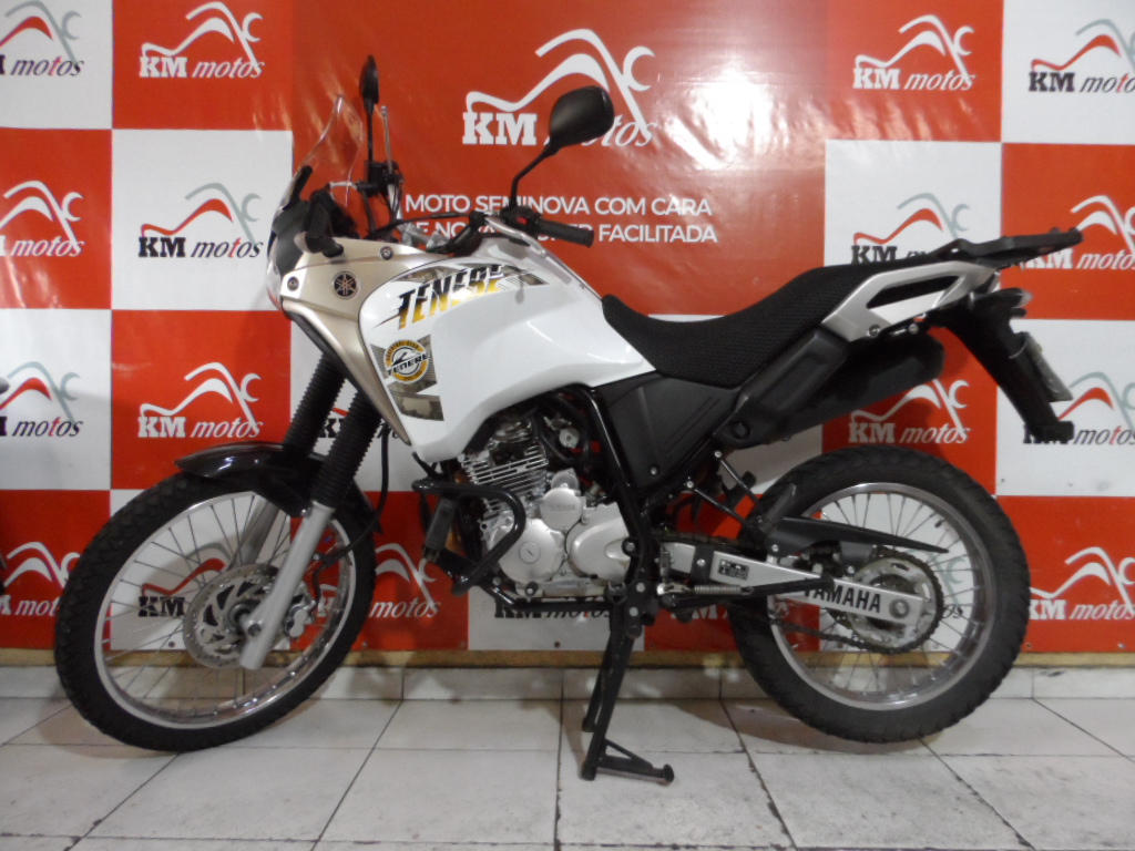 Yamaha XTZ 250 Tenere Branca 2016 KM Motos Sua Loja De Motos Semi Novas