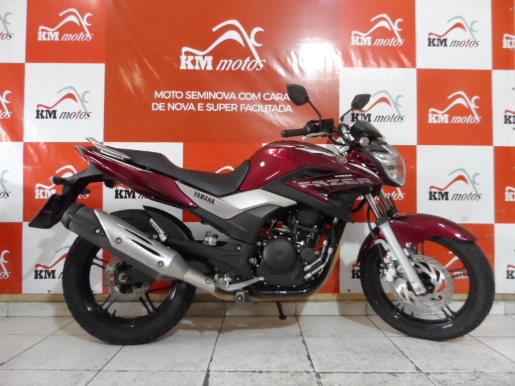 Yamaha Fazer Ys Blueflex Vermelha Km Motos Sua Loja De