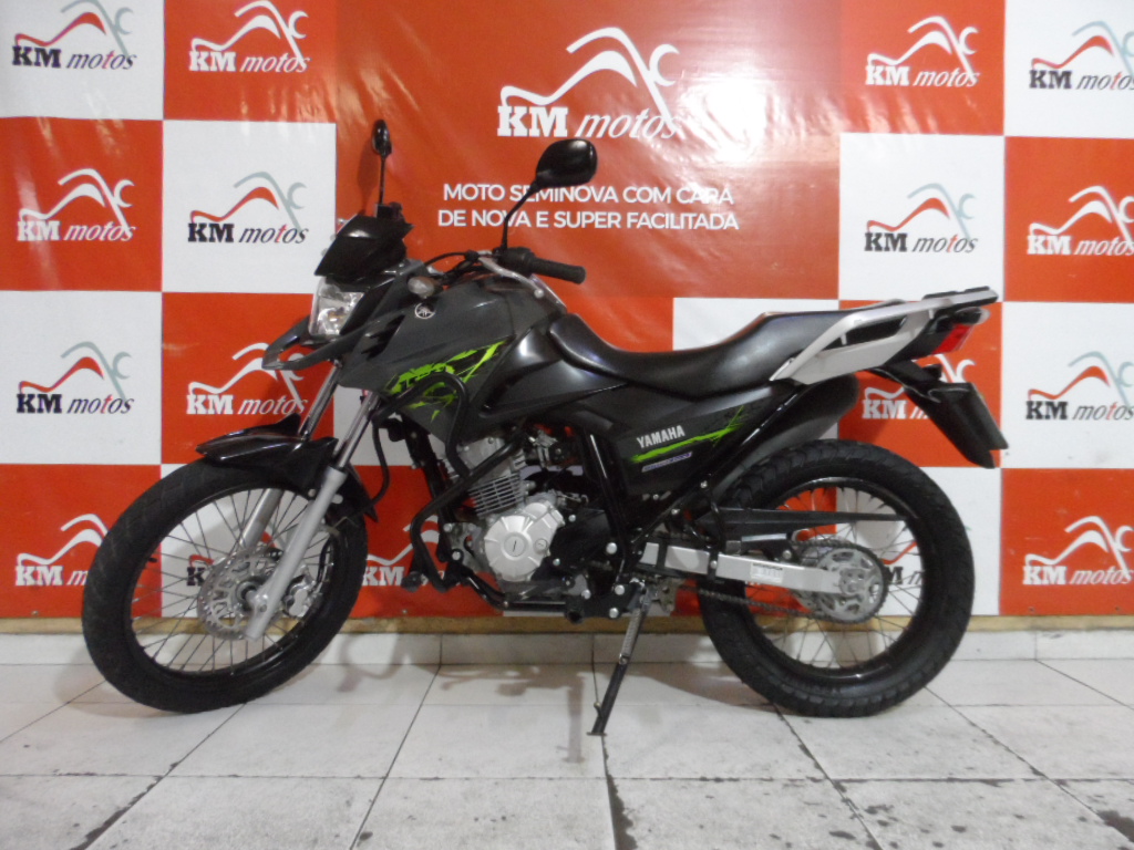 Yamaha XTZ 150 Crosser ED 2015 Cinza KM Motos Sua Loja De Motos