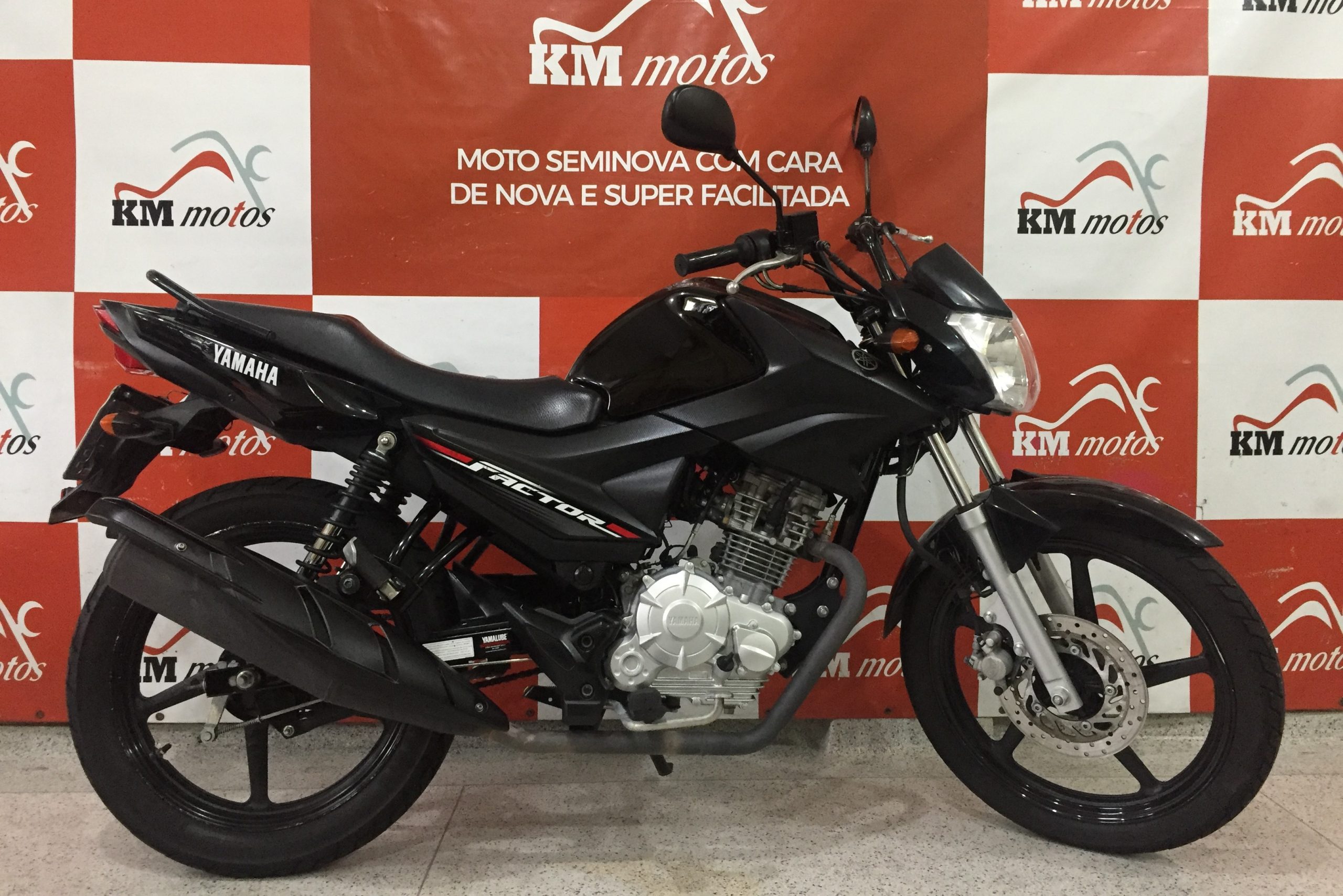 Yamaha Ybr Factor 125 I Preta 2018 Km Motos Sua Loja