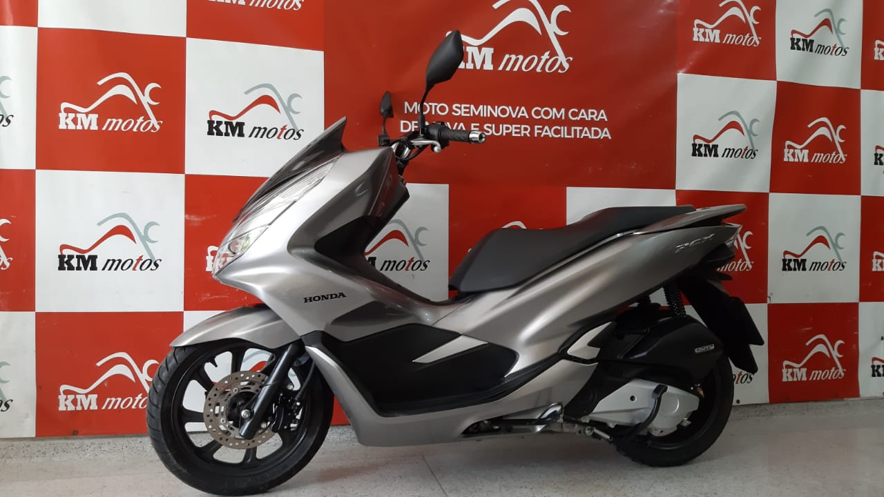 Honda Pcx 150 2019 Prata Km Motos Sua Loja De Motos Semi Novas 7761