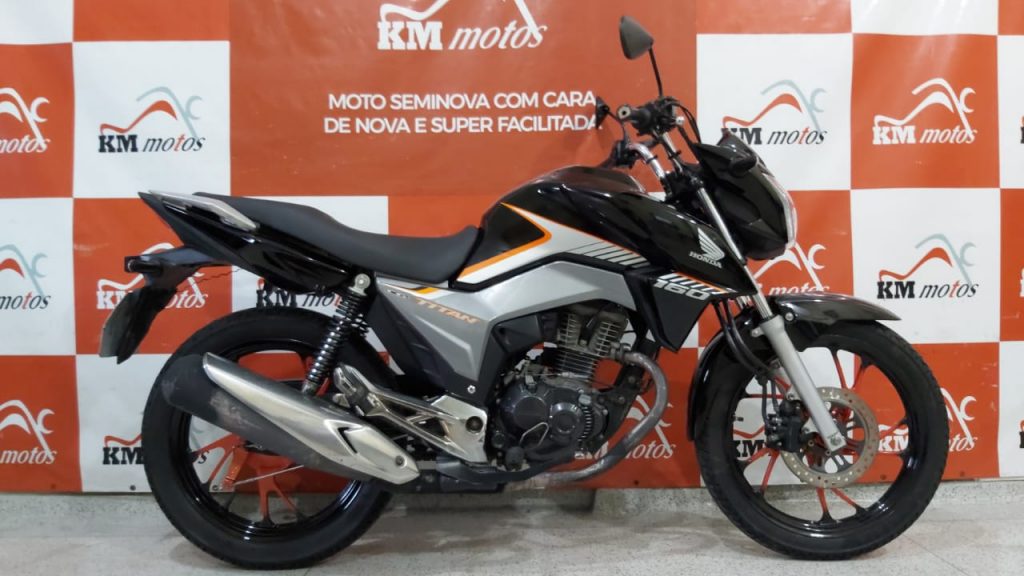 Honda Cg 160 Titan Ex 2018 Preta Km Motos Sua Loja De Motos Semi Novas 6847
