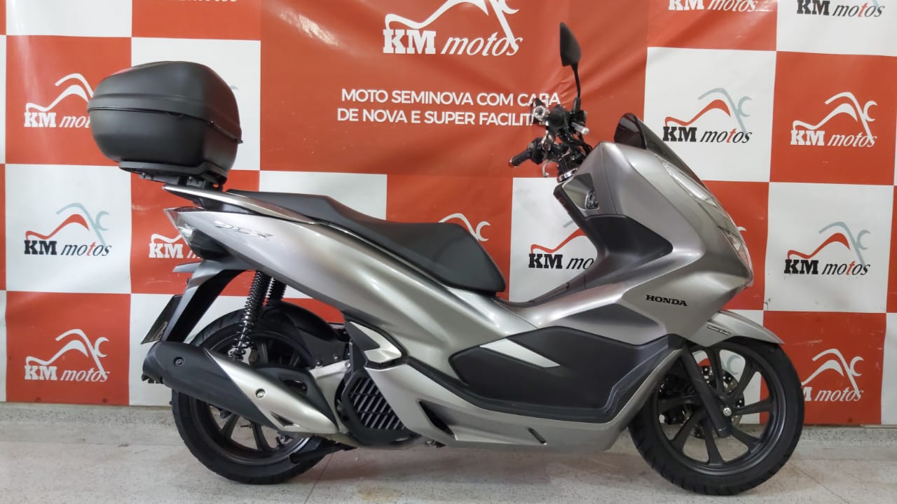 Honda Pcx 150 2019 Prata Km Motos Sua Loja De Motos Semi Novas 6122