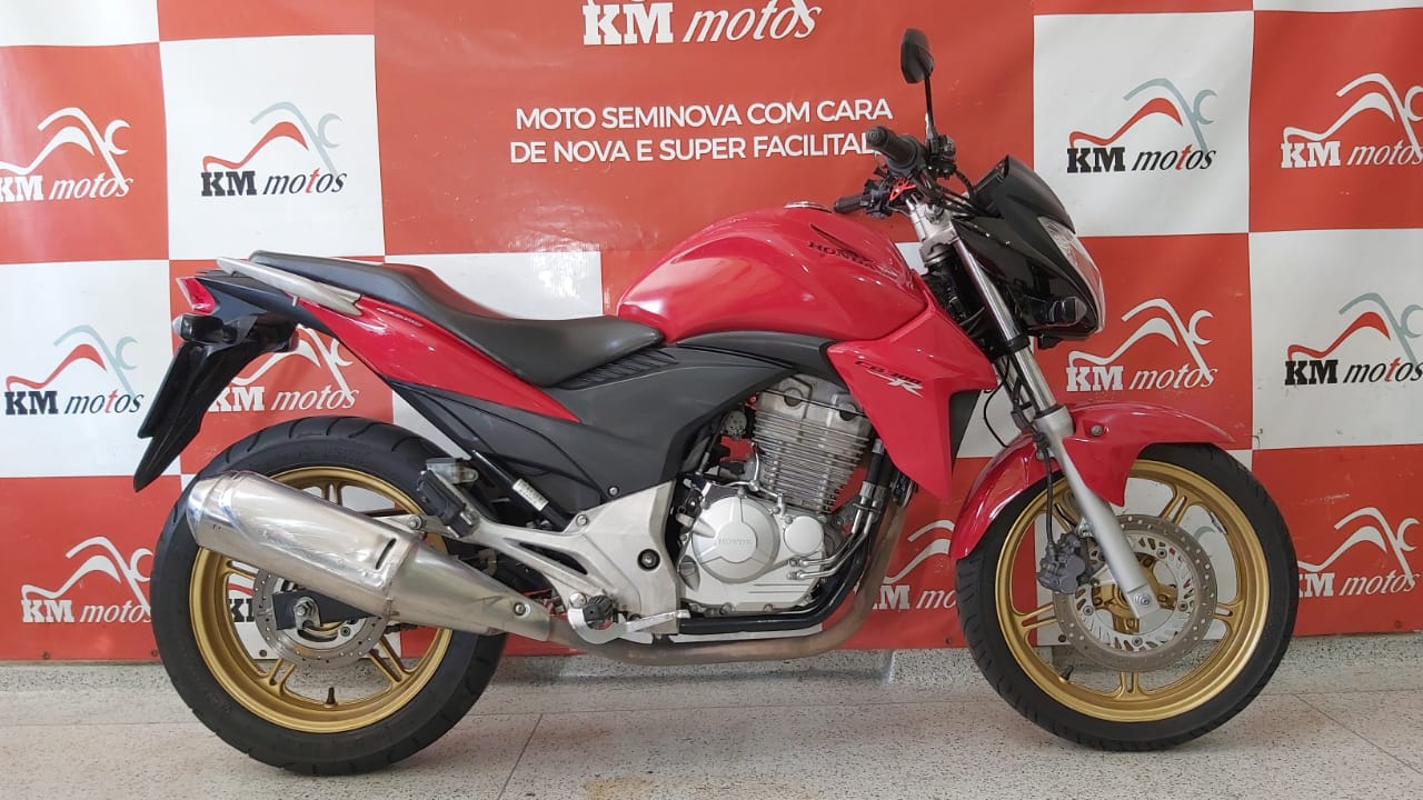 Honda Cb 300r 2015 Vermelha Km Motos Sua Loja De Motos Semi Novas 2398