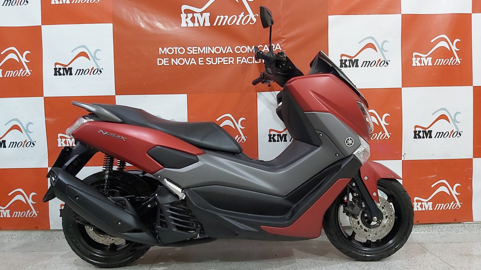 Yamaha Nmax Vermelha KM Motos Sua Loja De Motos Semi Novas