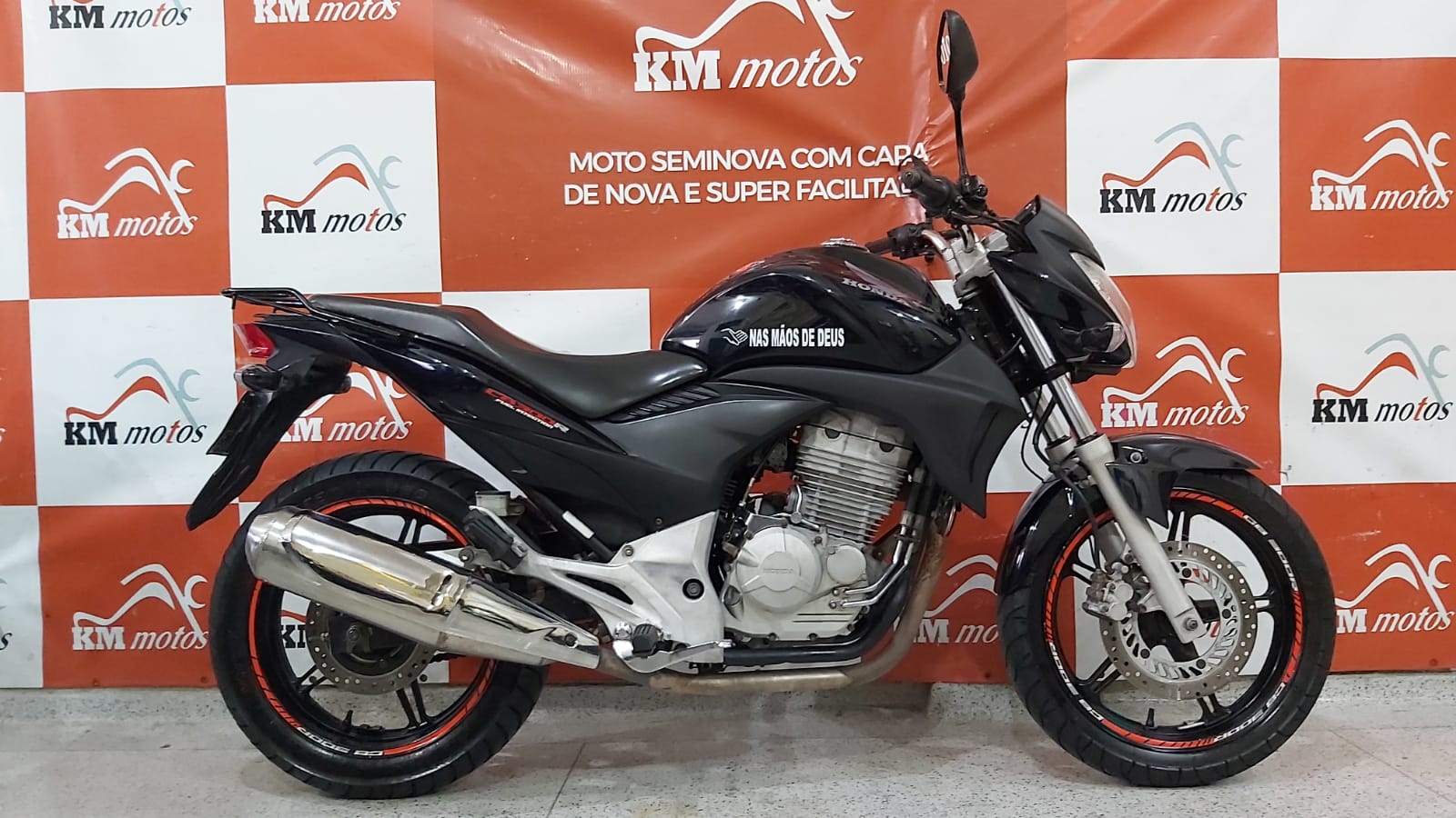 Honda Cb 300r 2012 Azul Km Motos Sua Loja De Motos Semi Novas 9515