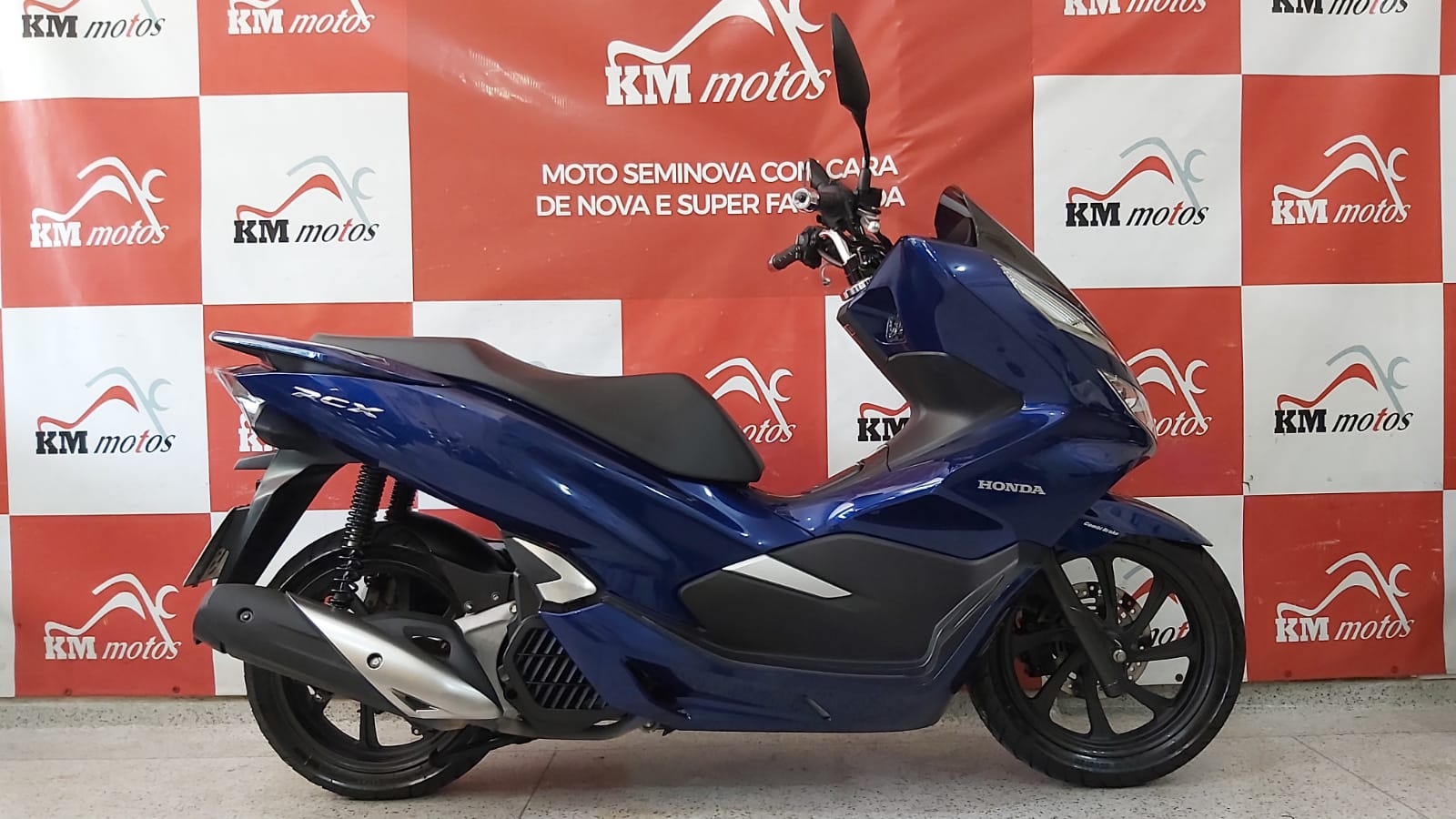 Honda Pcx 150 2021 Azul Km Motos Sua Loja De Motos Semi Novas 6704