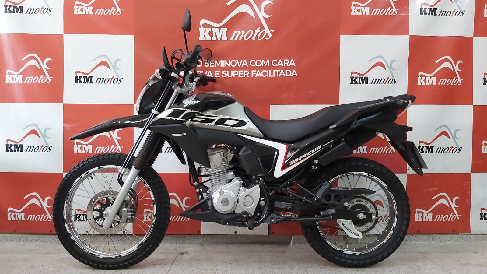 Honda Nxr 160 Bros Esdd 2021 Preta Km Motos Sua Loja De Motos Semi Novas 0448