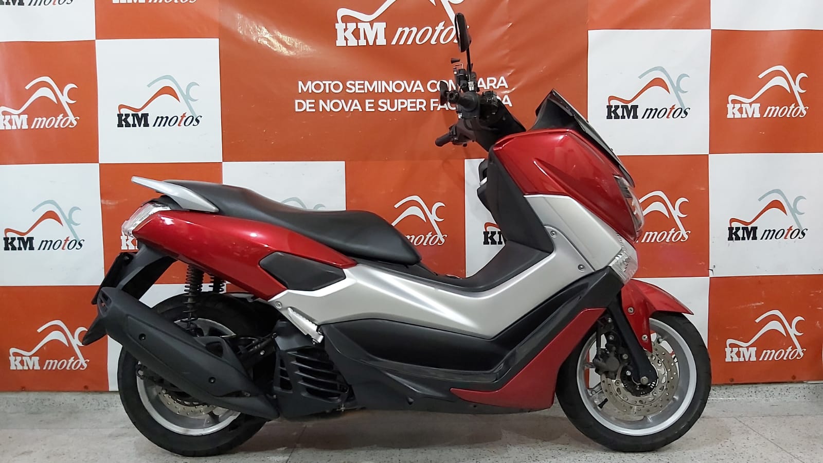 Yamaha Nmax 160 Abs 2017 Vermelha Km Motos Sua Loja De Motos Semi Novas