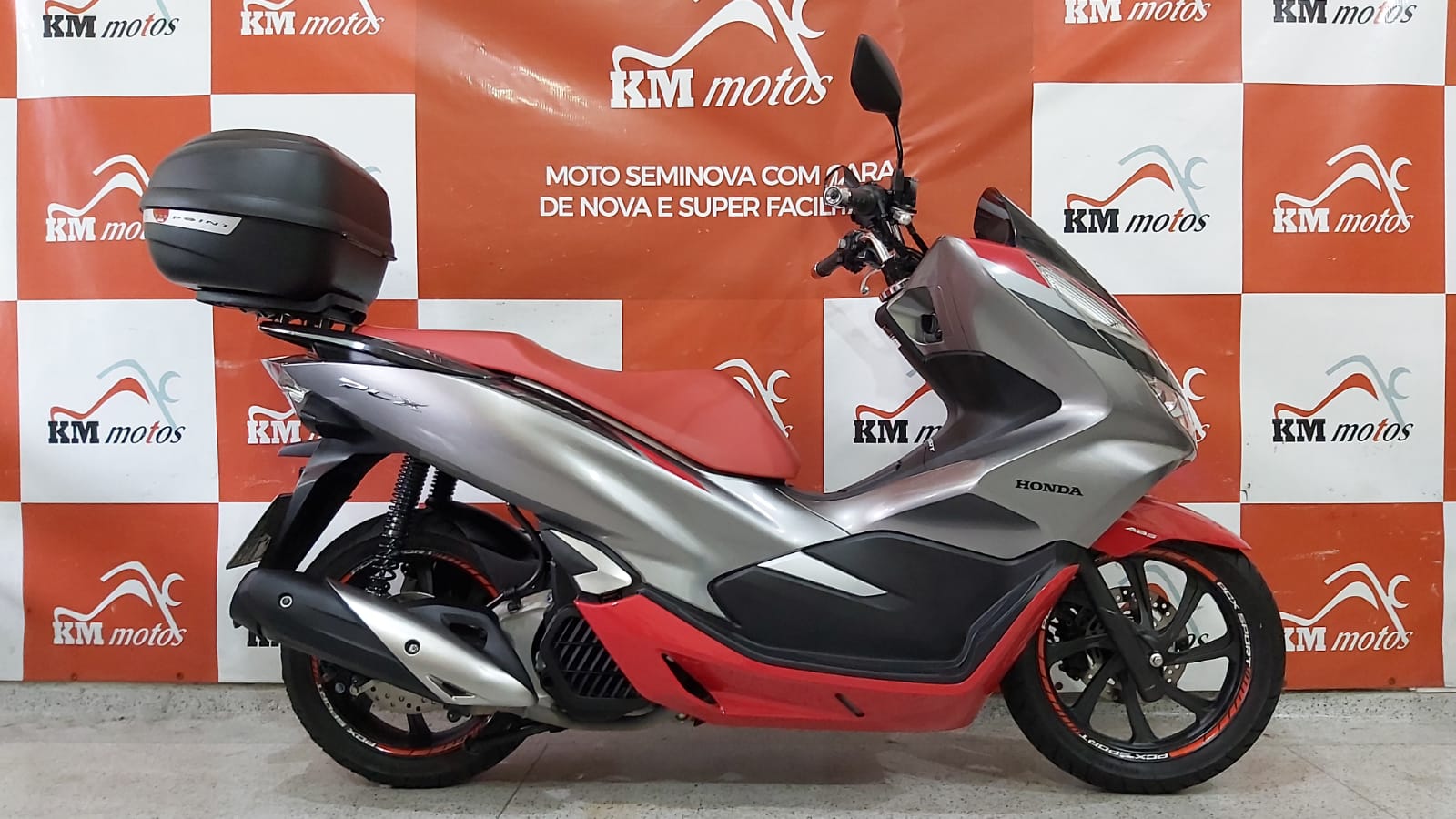 Honda Pcx 150 Sport Abs 2019 Prata Km Motos Sua Loja De Motos Semi Novas 8219