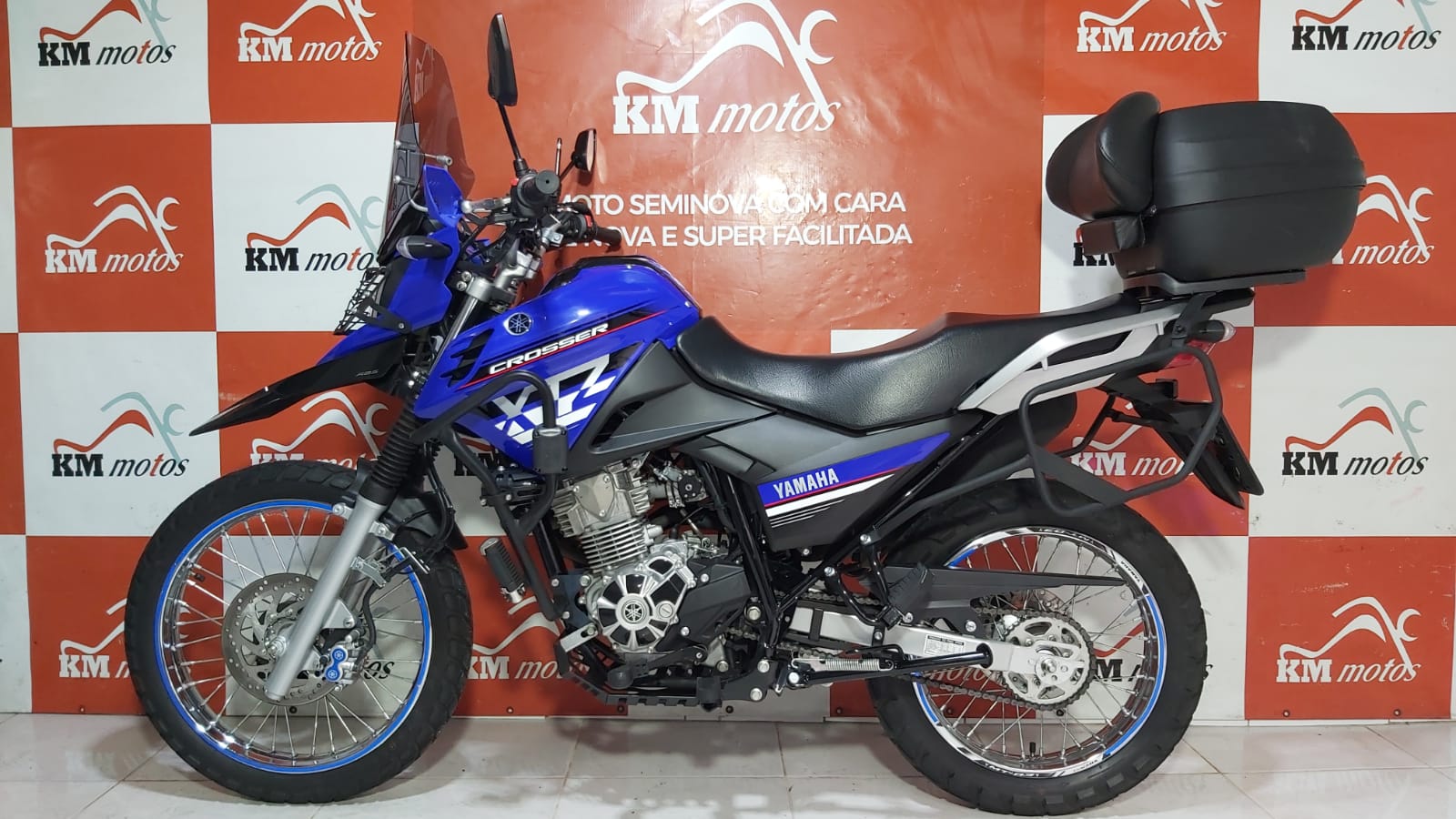 Yamaha Xtz 150 Crosser Z Abs 2022 Azul Km Motos Sua Loja De Motos