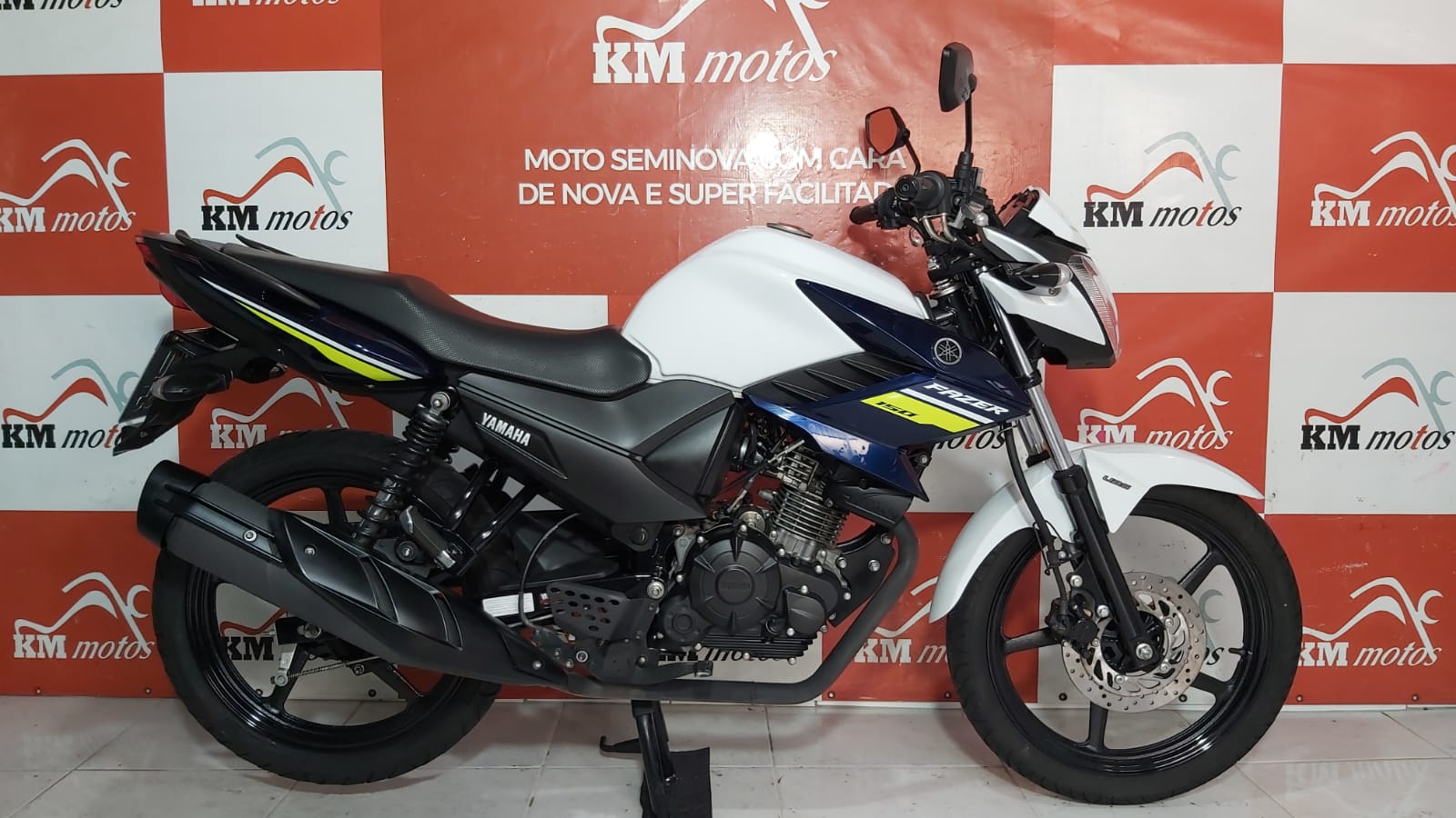 Yamaha Ys Fazer Sed Blueflex Ubs Branca Km Motos Sua Loja