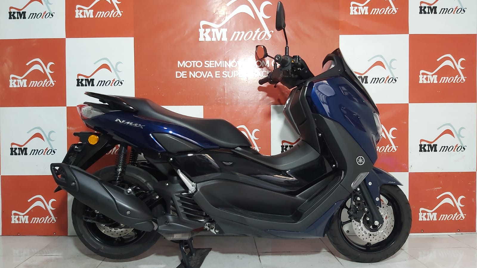 Yamaha Nmax 160 ABS 2021 Azul KM Motos Sua Loja De Motos Seminovas