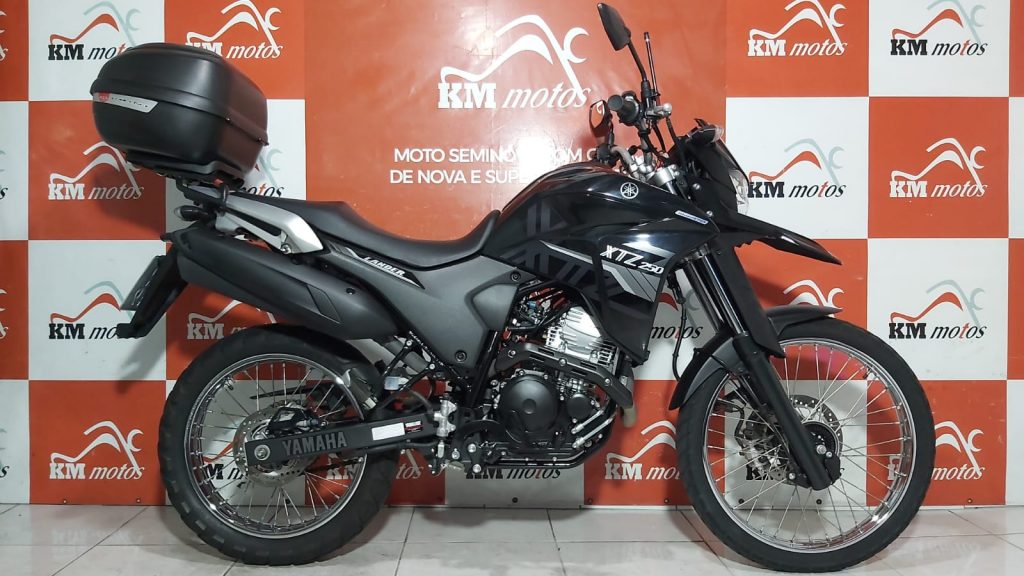 Yamaha XTZ Lander ABS BlueFlex Preta KM Motos Sua Loja De Motos Semi Novas