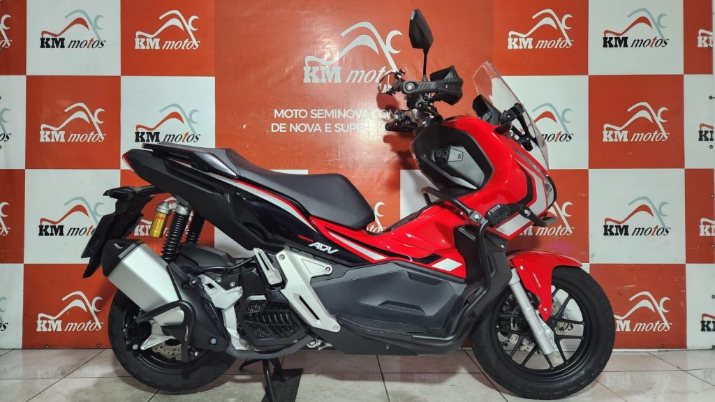 Honda Adv 150 Abs 2023 Vermelha KM Motos Sua Loja De Motos Semi Novas