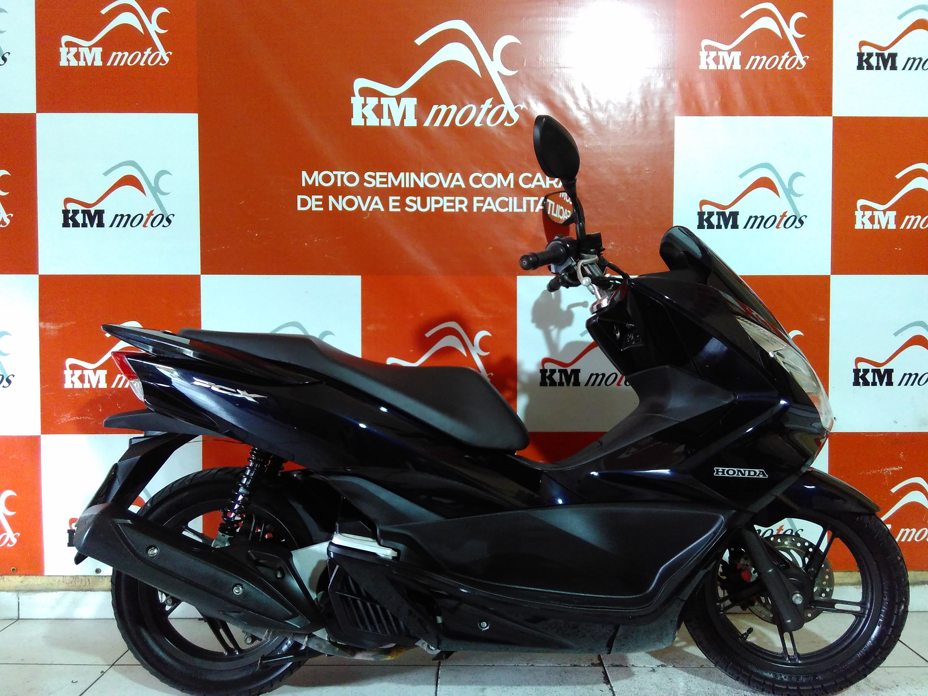 Honda PCX 150 Azul 2018 | KM Motos | Sua Loja de Motos Seminovas