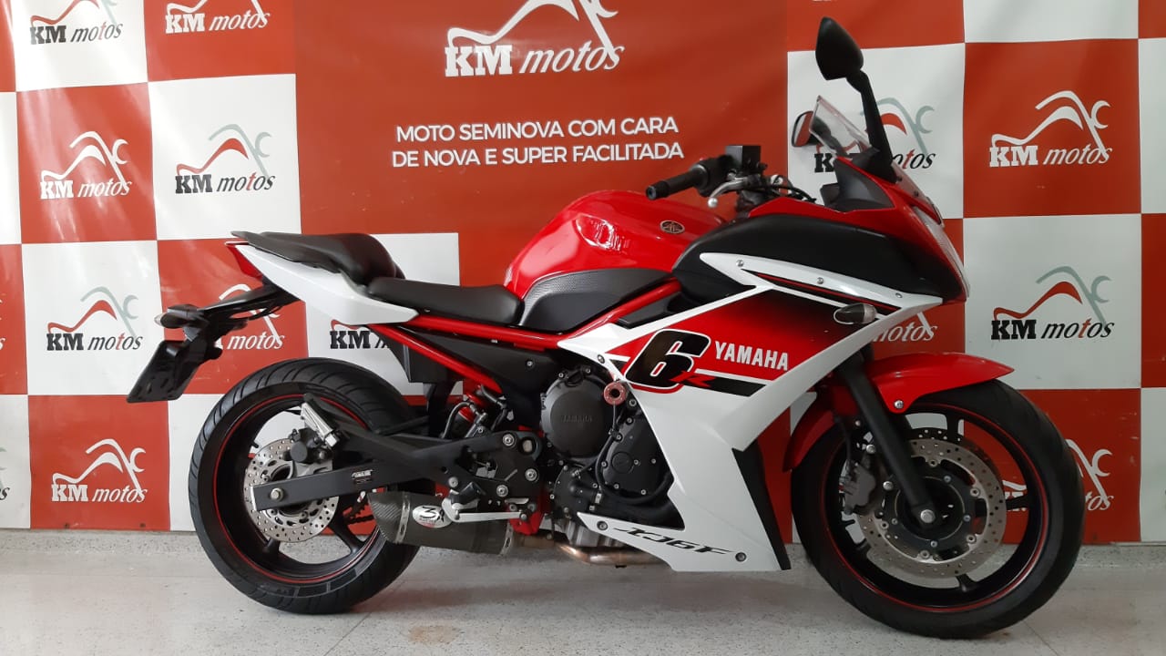 Yamaha Xj6 F 2015 Vermelha Km Motos Sua Loja De Motos Seminovas