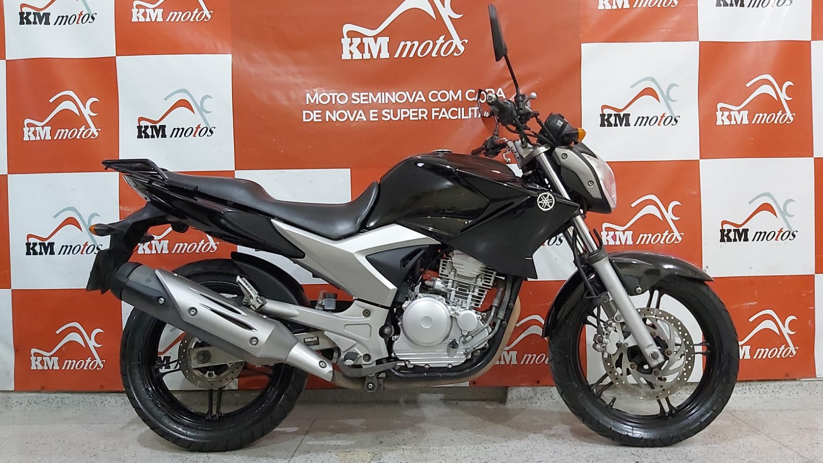 Yamaha Fazer Ys Blueflex Preta Km Motos Sua Loja De Motos Seminovas