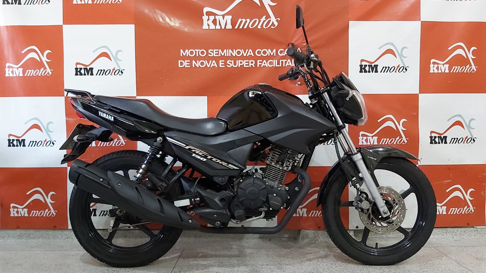 Yamaha YBR 150 Factor ED BlueFlex 2020 Preta  KM Motos  Sua Loja de