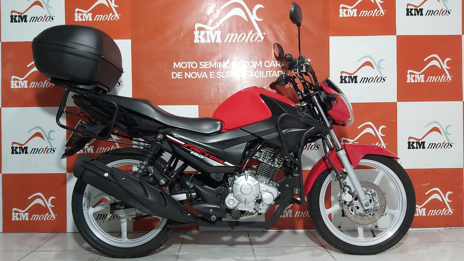 Yamaha Ybr 150 Factor Ed Blueflex 2018 Vermelha Km Motos Sua Loja De Motos Seminovas 6758