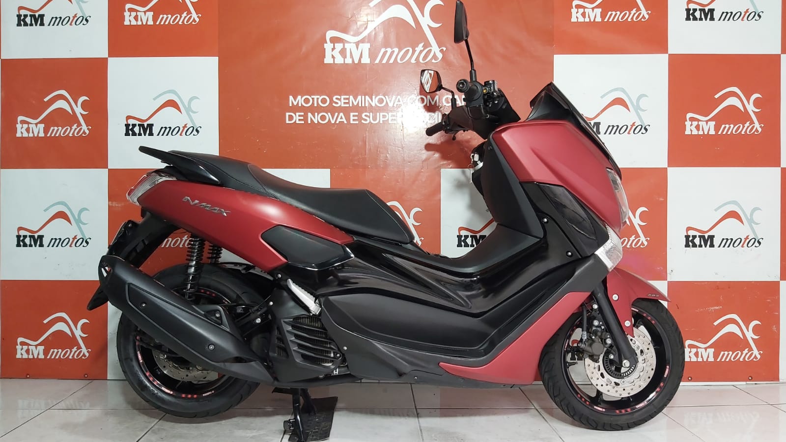 Yamaha Nmax 160 Abs 2020 Vermelha Km Motos Sua Loja De Motos Seminovas 3405