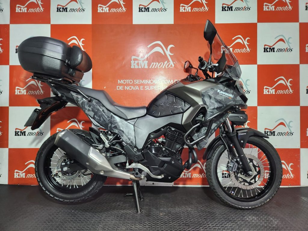 Kawasaki Versys X Tourer Cinza Km Motos Sua Loja De Motos