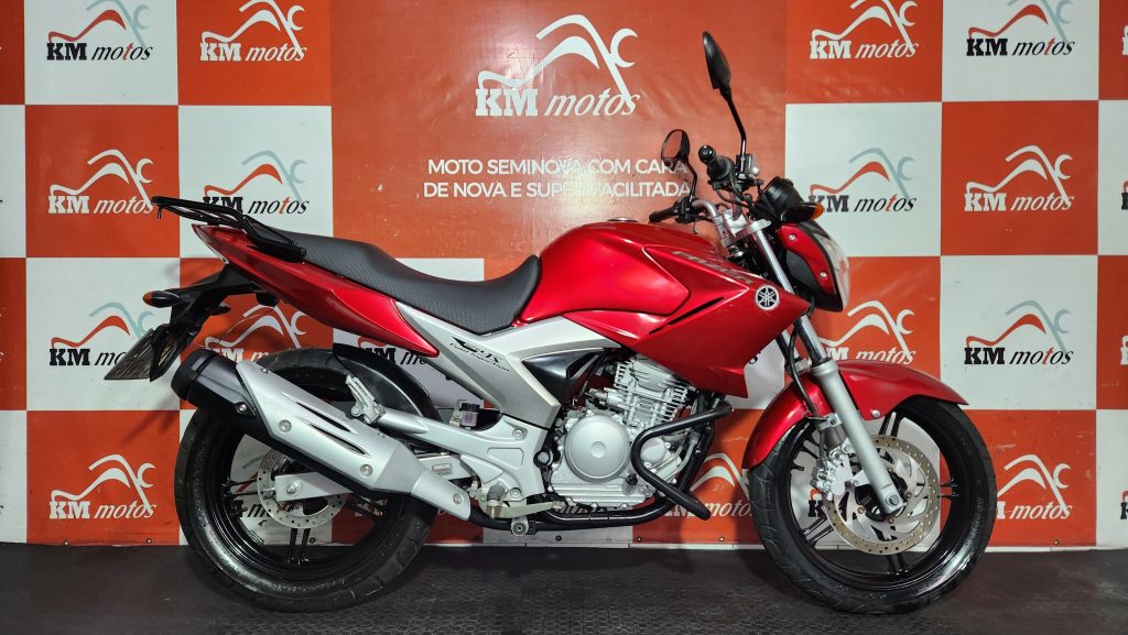 Yamaha YS 250 Fazer 2012 Vermelha | KM Motos | Sua Loja de Motos Seminovas