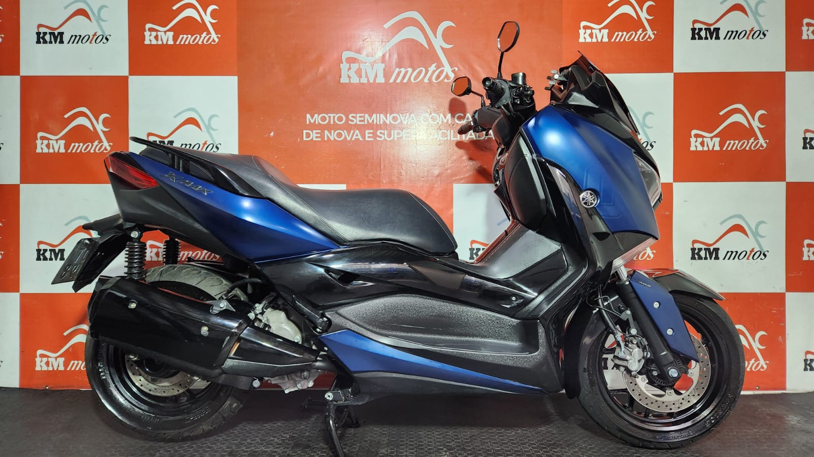 Yamaha Xmax 250 Abs 2021 Azul Km Motos Sua Loja De Motos Seminovas