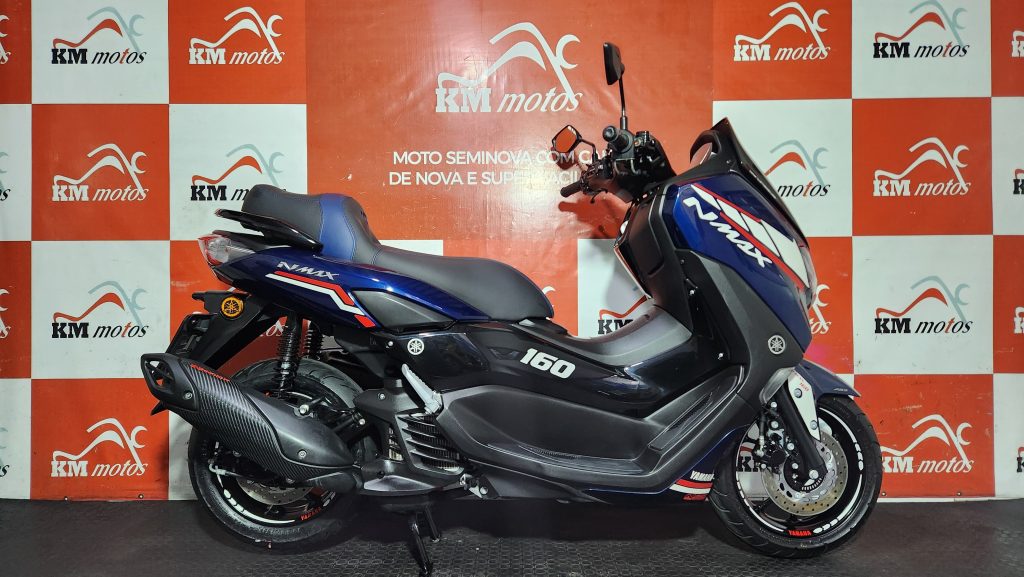 Yamaha Nmax 160 ABS 2021 Azul | KM Motos | Sua Loja de Motos Seminovas